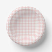 Pink Gingham Spring Birthday Party