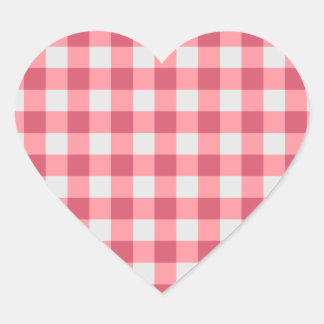 Pink Gingham Sticker – Cozy and Cute Vibes
