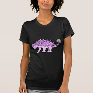 Pink Girl Ankylosaurus T-Shirt