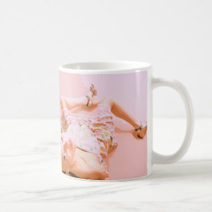 Pink girl mug