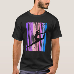 Pink Girls Gymnastics Dancer Womens Girl Motivatio T-Shirt
