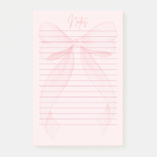 Pink Girly Notepad|Blush Pink Aesthetic Notepad