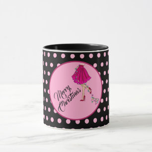 Pink Glam Christmas  Mug
