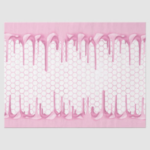 Pink Glam Honeycomb Series Design #1 Tissue Paper