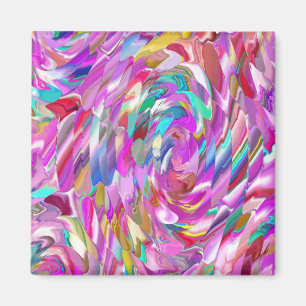 Pink Glass Magnet