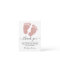 Pink Glitter Baby Feet Baby Shower Thank You