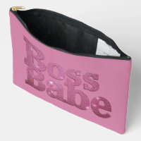 Pink Glitter Boss Babe
