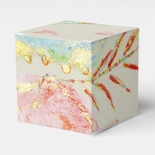 Pink glitter box