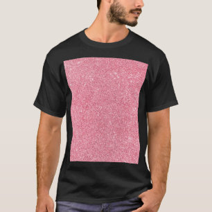 Pink glitter, Christmas abstract texture. T-Shirt