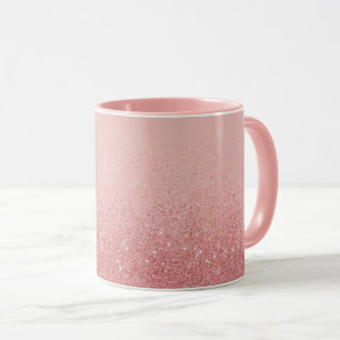 Pink Glitter Combo Mug