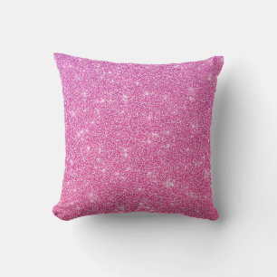 Pink Glitter Cushion
