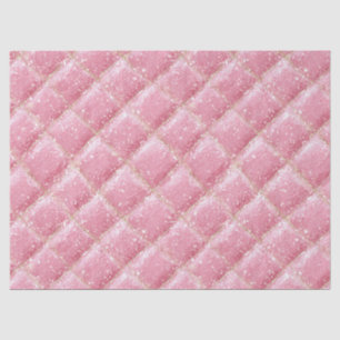 Pink Glitter Harlequin Glam Tissue Paper