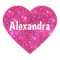 Pink Glitter Heart