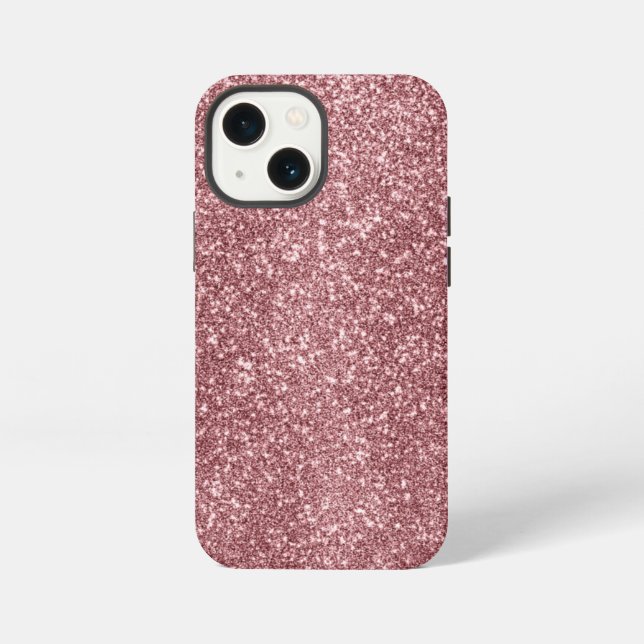 Pink Glitter Iphone Case (Back)