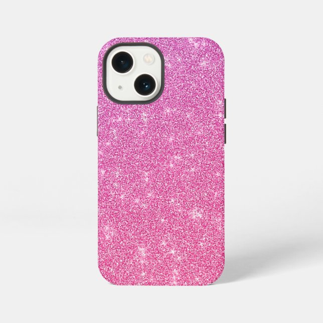 Pink Glitter iPhone Case (Back)
