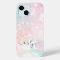 Pink Glitter Pretty Bokeh Pattern