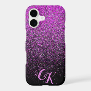 Pink Glitter Shimmer Personalized Phone Case
