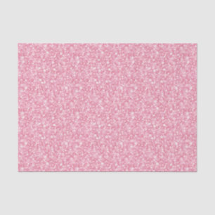Pink Glitter Silver Gradient. Tissue Paper