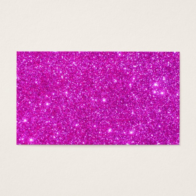 Pink Glitter Sparkle Customisable Design (Front)