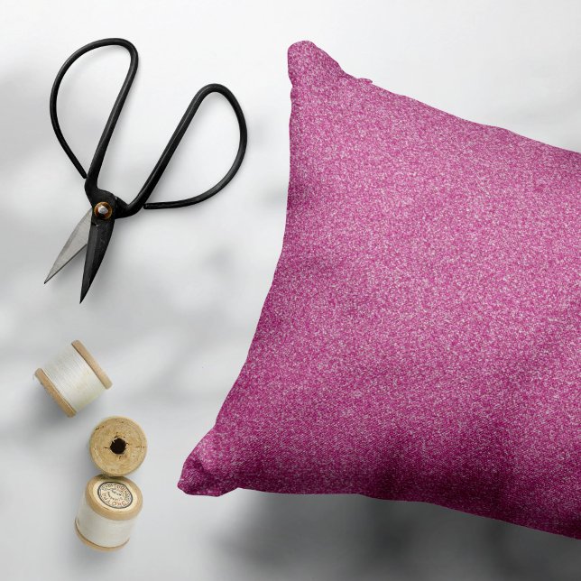 Pink Glitter, Sparkle, Glitter Background Decorative Cushion (Creator Uploaded)
