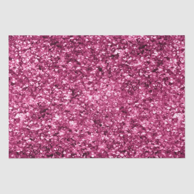 Pink Glitter Sparkle Tissue Paper (Front)