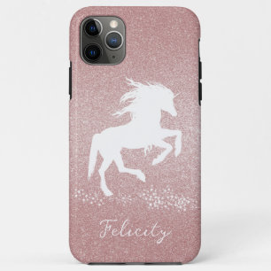 Pink Glitter Unicorn Case-Mate iPhone Case