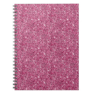 Pink Glitz Glitter Notebook