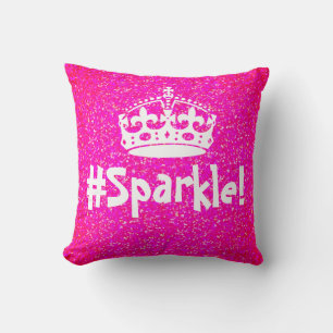 Pink Glitz, Royal Sparkle, Princess Cushion