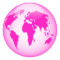 Pink Glossy Globe