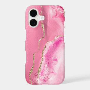 Pink & Gold Agate Personalised