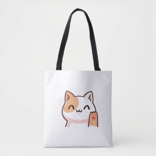 Pink Gold Cat Baby Tote Bag