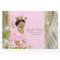 Pink Gold Ethnic Princess Baby Shower Guest Book
