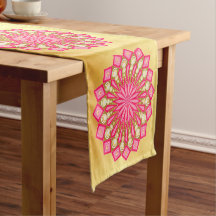 Pink Gold Fantasy Mandala