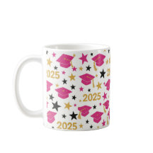 Pink Gold Graduation Pattern