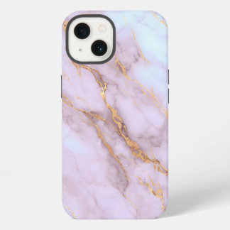 Pink & Gold Marble iPhone Case – Luxe Glam Series