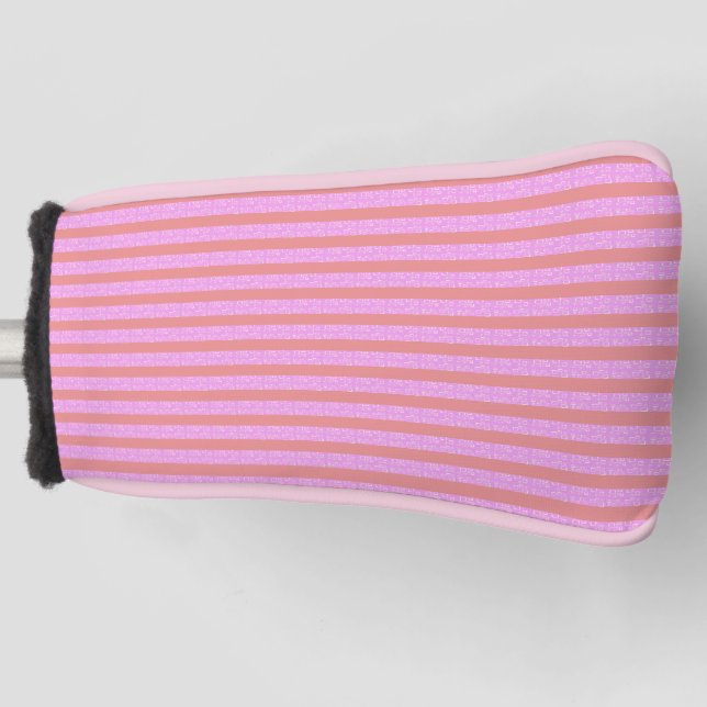 Pink Golf Head Cover (Front)