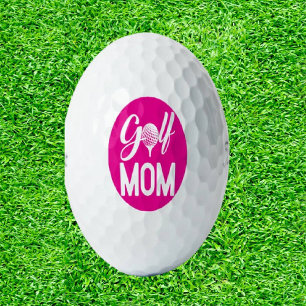 Pink GOLF MOM Balls