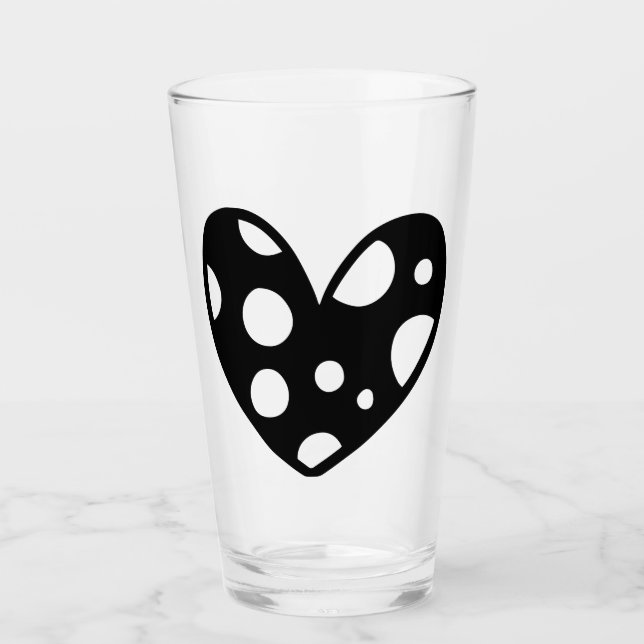 PINK GOOD DAY MUG GLASS (Front)