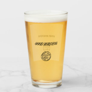 PINK GOOD DAY MUG GLASS