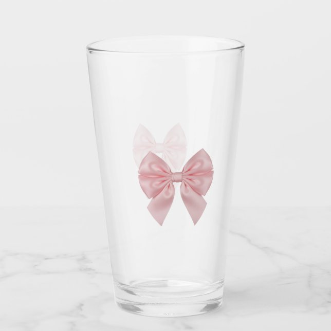 PINK GOOD DAY MUG GLASS (Front)