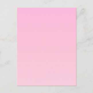 Pink Gradient Holiday Postcard
