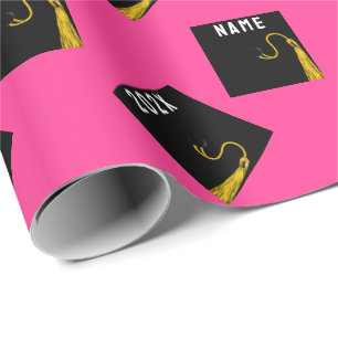 Pink Graduation 2021 Wrapping Paper