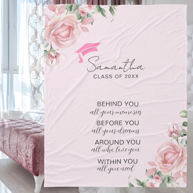 Pink Graduation Blanket (Creator Uploaded)