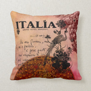 Pink Grapes Italia Cushion