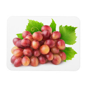 Pink grapes magnet