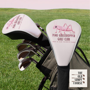 Pink Grasshopper Golf Club Head Cover
