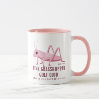Pink Grasshopper Golf Club Mug