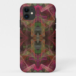 Pink, Green & Black iPhone 5 Custom Case-Mate ID iPhone 11 Case