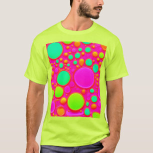 Pink & Green Circles T-Shirt
