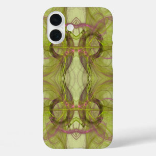 Pink & Green Fractal adjusts for all cases